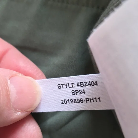 J. Crew Sage Green Carolina Flare Pant in Stretch Linen Blend - Size 8 - Picture 7 of 7